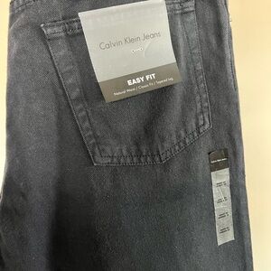 Calvin Klein Black Relaxed Jeans Comfortable Fit